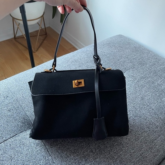 Handbags - Faux suede mini bag